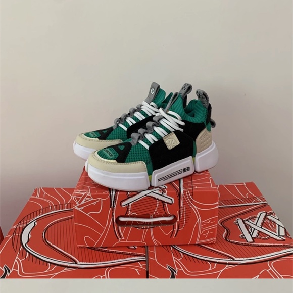 Limited Edition Li-Ning WuDao Ace2 Big Boy Fashion Sneakers 6.5 Y (Women size 8) - Picture 3 of 5